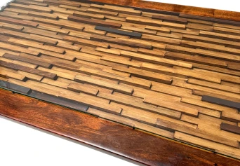 Mid-Century Modern Brutalist Folding Coffee Table by Percifal Lafer, 1960s